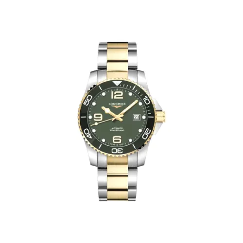 Longines Автоматический Механический Часы Мужские Comcast Diving Collection 41 мм Зеленые