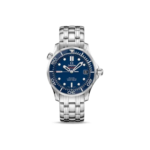 OMEGA Seahorse Series 300m Diving Watch Автоматический Механический Часы Мужские Часы Циферблат 36,25 мм Синий