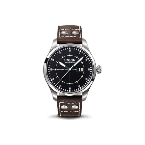 UNION GLASHUTTE/SA Автоматический механический механизм Мужские часы Belisar Collection 45мм*45мм*11,87мм Черные