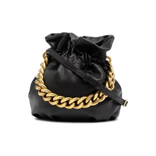 Staud Натуральная кожа Сумка Женская Черная