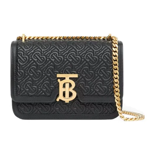 Burberry Lambskin Сумка через плечо Маленькая Женская Черная