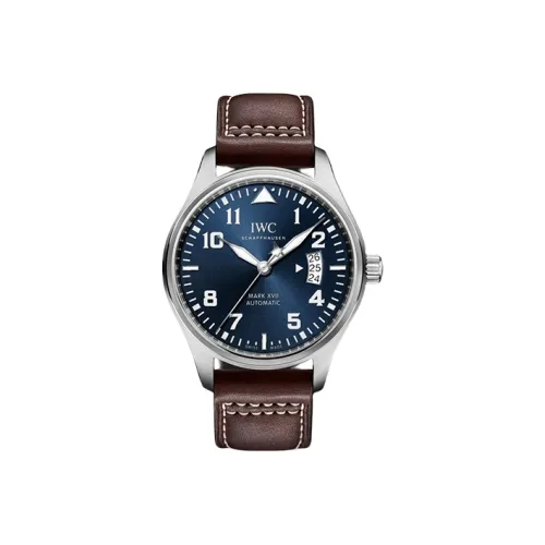 IWC Pilot Collection Автоматический Механический Часы Мужские 41 мм Синий Циферблат