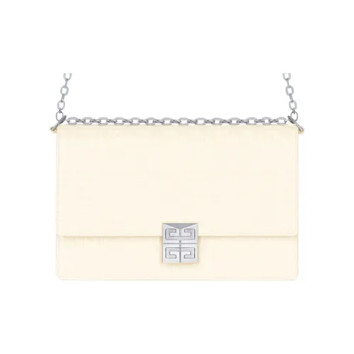 GIVENCHY 4G Коровья кожа Сумка через плечо Средний Женский Айвори белый