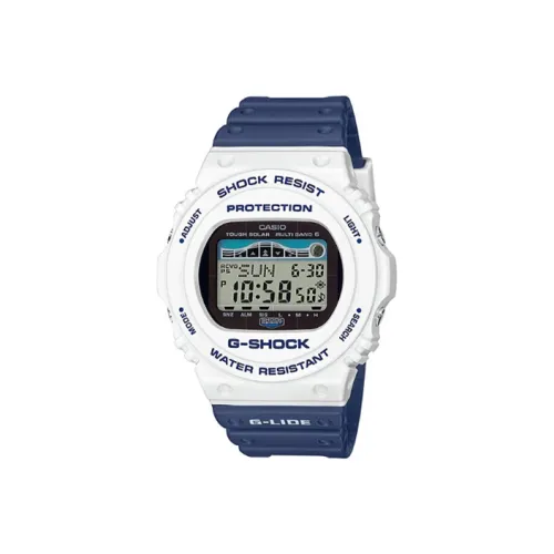 CASIO G Shock Collection Кварцевый механизм Смола Ремешок Часы Мужские Черный Циферблат GWX 5700SS 7D