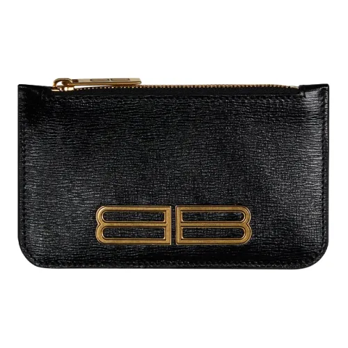 Balenciaga Gossip Коровья кожа Монетница Мужской Черный