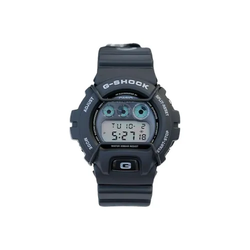 CASIO SQUAD Series MICHAEL LAU Limited Bumper Edition Кварцевый механизм Смольный ремешок Часы Мужские Циферблат Серый