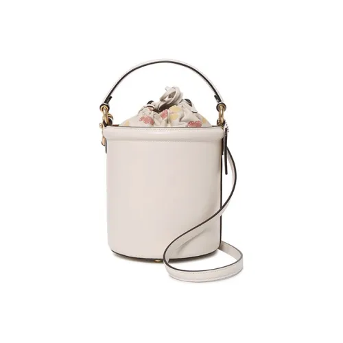 COACH Кожа Ведрообразные сумки Сумки через плечо Сумка через плечо Маленькая Женская Белая