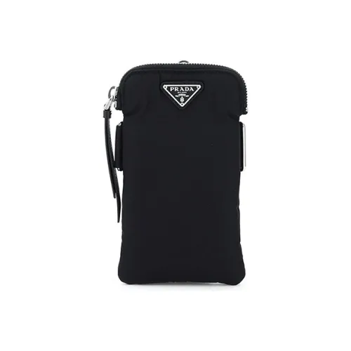 PRADA Нейлоновый чехол для телефона Унисекс Черный