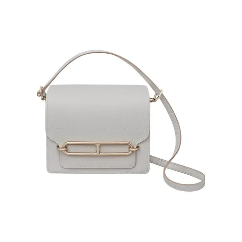 HERMES Roulis Кожа Evercolor Свиной нос Сумка Сумки через плечо Сумка на плечо Женская