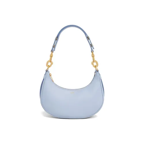 CELINE AVA Корова Кожа Сумка Средняя Женская Светло-Синий