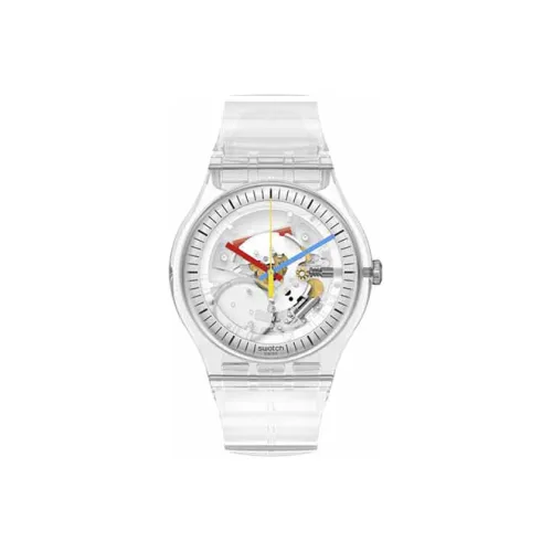 Swatch Quartz Механизм Унисекс Часы Gent Series 41мм*47,4мм Скелет