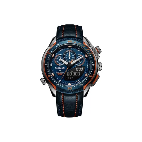 CITIZEN Светильник Кварцевый механизм Мужские часы Promaster Collection 20мм*5мм*5мм Синий