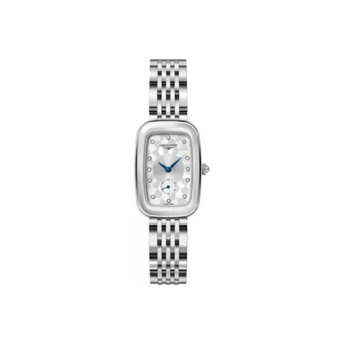 LONGINES Rider Collection Кварцевый механизм Женские часы 22*32 мм Серебристый циферблат Корпус из нержавеющей стали