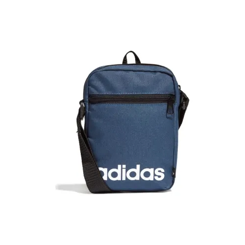 Adidas LINEAR ORG Полиэстер Сумка через плечо Стандартная Унисекс Темно-синий Черно-белый