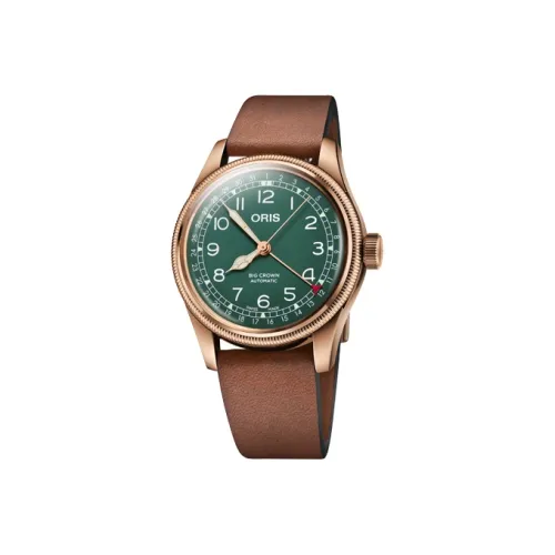 Oris Автоматический Механический Часы Мужские из Коллекции Aviation 40 мм Зеленые