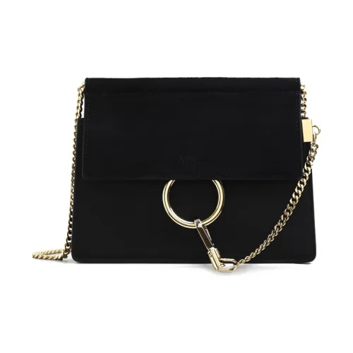 Chloe Сумка из коровьей кожи с цепочкой сумка через плечо женская черная