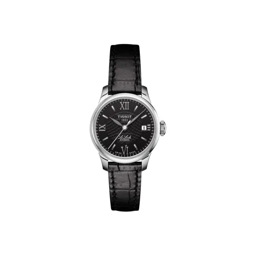 Tissot Автоматический Механический Movement Женские Часы Le Locle Collection 25,3 мм Черные