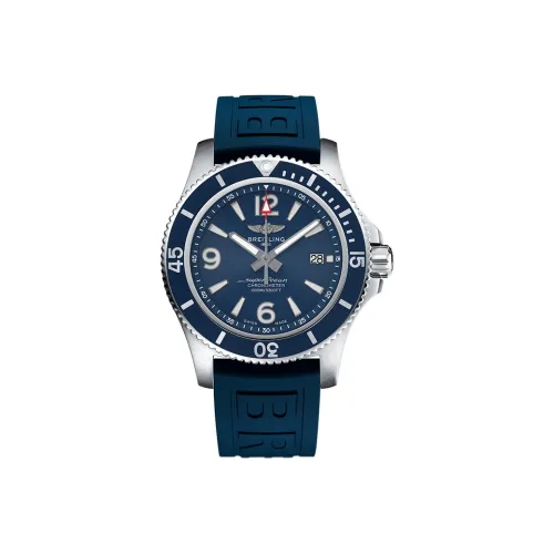 Breitling Автоматический Механический Часы Мужские Super Ocean Collection 44 мм Синий