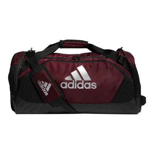 Adidas Team Issue Полиэстер Портативная Спортивная Сумка Сумка через плечо Средняя Унисекс Бордовый Многоцветный