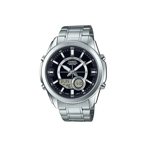 CASIO YOUTH Collection Круглый Analog Collection Кварцевый механизм Нержавеющая сталь Ремешок Часы