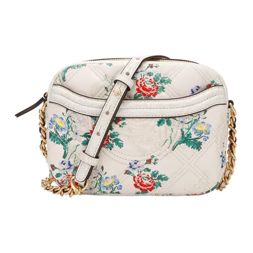 TORY BURCH Fleming Sheepskin Camera Сумка через плечо Женская Белая