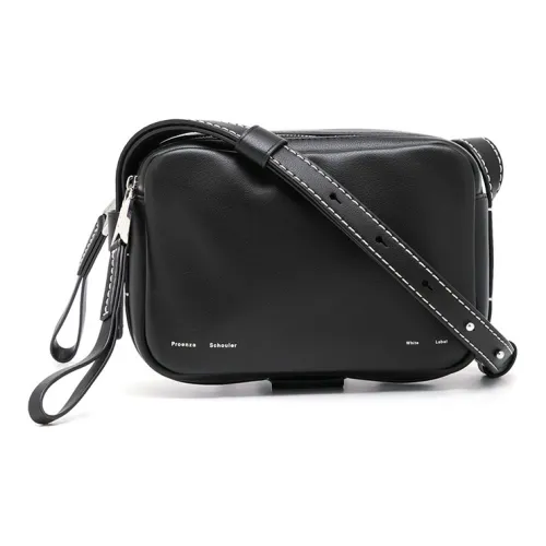 PROENZA SCHOULER Сумка через плечо из коровьей кожи женская черная