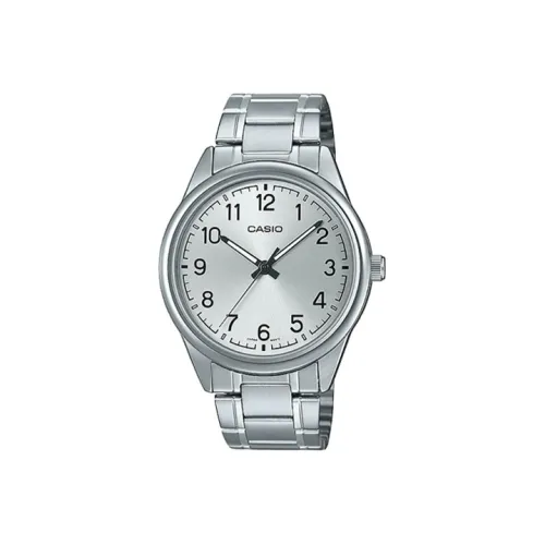 CASIO Standard Series Кварцевый механизм нержавеющая сталь ремешок мужские часы серебристый циферблат