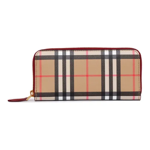 Burberry Кожа Кошелек Картхолдер Унисекс Желтый