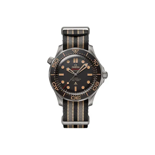 OMEGA Автоматический Механический Часы Мужские Seahorse Series 300m Diving Watch 42mm*20mm Коричневый