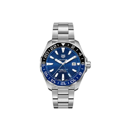 TAG HEUER Автоматический Механический Механизм Мужские Часы из Коллекции Aquaracer 43 мм Синий