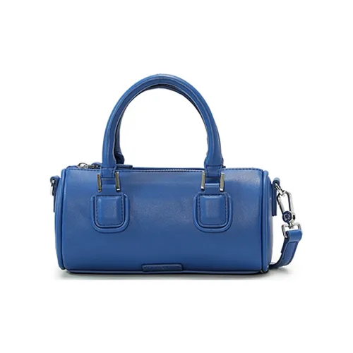 AZA кожа Бостон Сумка Подушка Сумка Цилиндрическая Сумка Сумка через плечо Сумка Обычная Женская Многоцветная