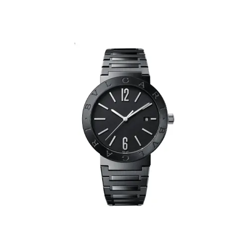 BVLGARI∙BVLGARI Наручные часы Автоматический механический механизм ремешок из нержавеющей стали 41 мм черный циферблат мужские часы