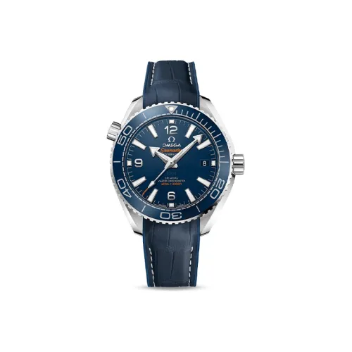 OMEGA Автоматический Механический Часы Мужские Seahorse Series Ocean Universe 39,5мм*19мм Синий