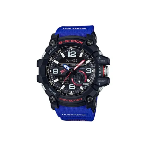 CASIO г SHOCK Collection Кварцевый механизм Смола Ремешок Часы Мужские Черный Циферблат GG 1000TLC 1A