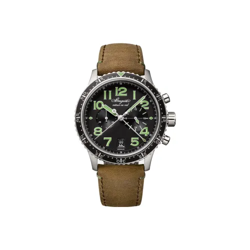 Breguet Автоматический Механический Механизм Мужской Тип XX XXI XXII Коллекция Часы 42 мм Черный