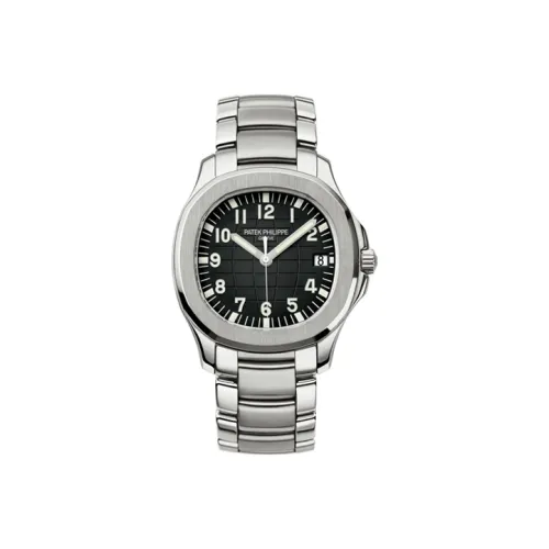 PATEK PHILIPPE Автоматический Механический Механизм Мужские Часы Серии AQUANAUT 40,8 мм Черные