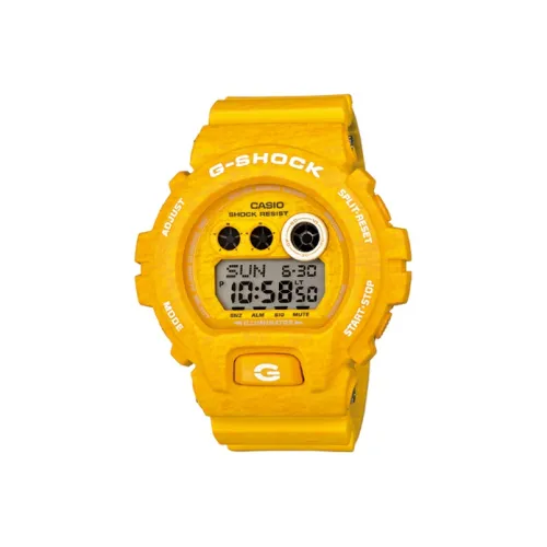 CASIO г Shock г Shock Collection Кварцевый механизм Смола Ремешок Часы Женские Часы Желтый Циферблат Часов