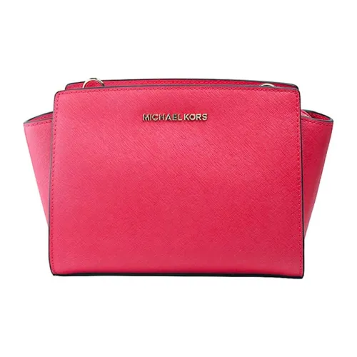 MICHAEL KORS Selma Коровья кожа Сумка через плечо Сумка на плечо Средняя Женская Красная