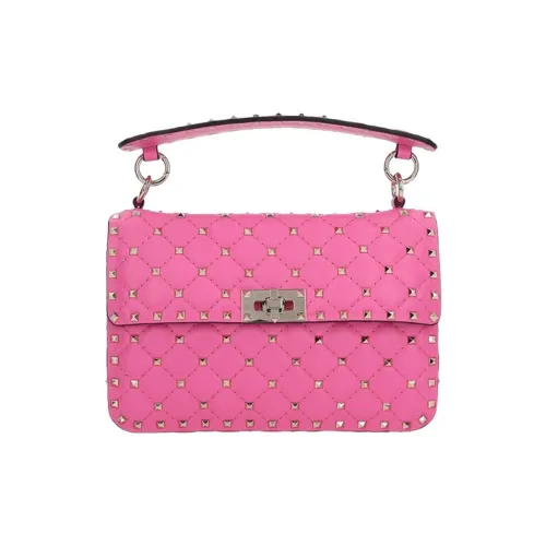 Valentino Lambskin Shoulder Bag Standard Women's Pink