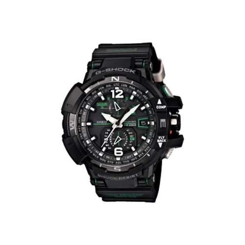 CASIO G Shock Авиационная серия Солнечный механизм Часы Мужские Черный циферблат GW A1100 1A3ER