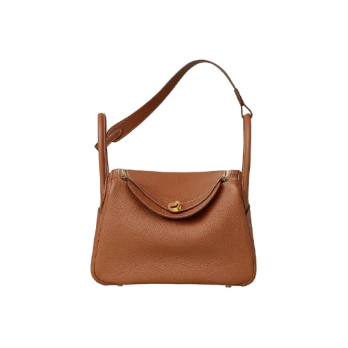 HERMES Lindy Коровья кожа Сумка Сумка через плечо 30 Женская Золотая