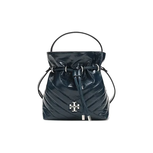 TORY BURCH Kira (Красный) Кожа Сумка Сумка через плечо Сумка через плечо Сумка-ведро Мини Женская Темно-синий