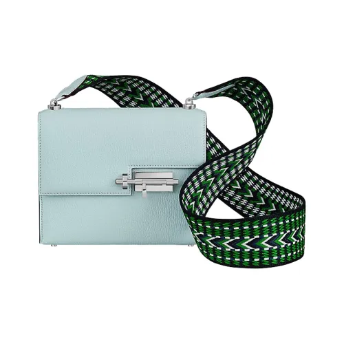 HERMES Verrou Mysore Chevro с холщовой сумкой Verrou сумка через плечо мини женская