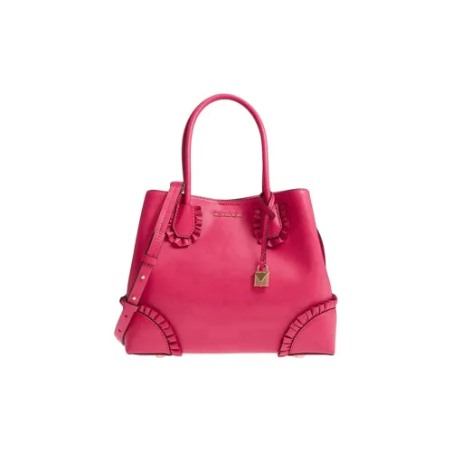 MICHAEL KORS Кожа Замковая Сумка Сумка через плечо Сумка среднего размера Женская Розовая