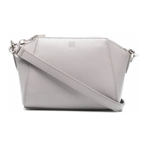 GIVENCHY Antigona Телячья кожа Сумка через плечо Экстра мини Женская Серый