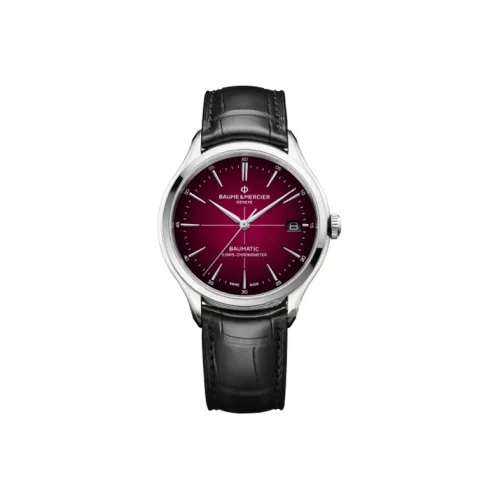 Baume & Mercier Автоматический Механический Механизм Мужские Часы Creighton Collection 40 мм Красные