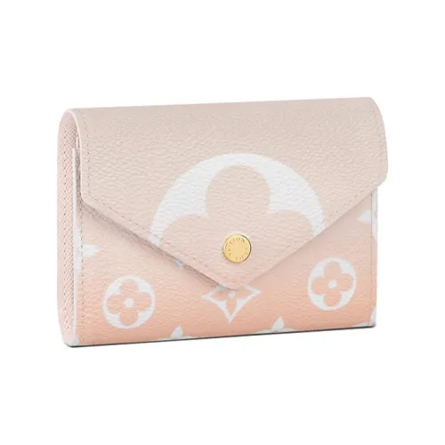 LOUIS VUITTON Холст Кошелек Монетница Держатель для карт Женский Haze Синий