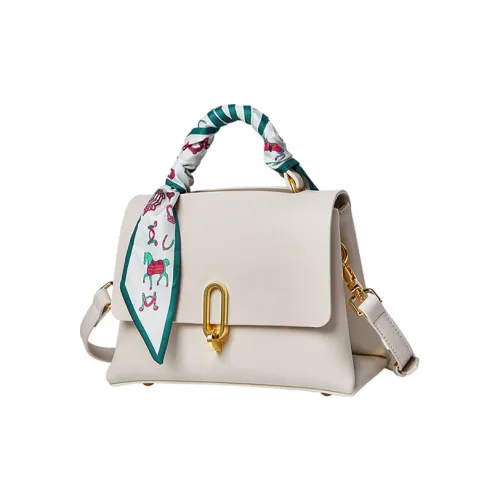 LOLLiPOPS Коровья кожа Одно плечо Сумка Маленькая Женская Milkshake Белый