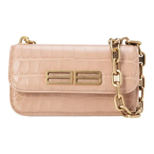 Balenciaga Телячья кожа Сумка через плечо Женская Розовая