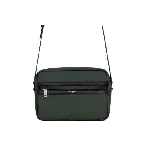 SAINT LAURENT Нейлоновая сумка Camera сумка через плечо сумка на плечо мужская яшма черный